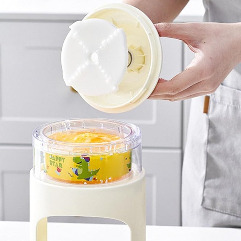 كسارة الجليد اليدوية المحمولة للتشغيل اليدوي لتحضير المشروبات الباردة في المنزل - Image 4