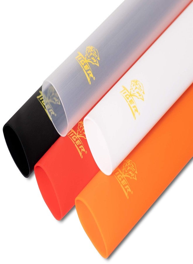 TigerProducts Tiger Silicone Rubber Billiard Pool Cue Hand Grip Wrap (Orange) - Image 4