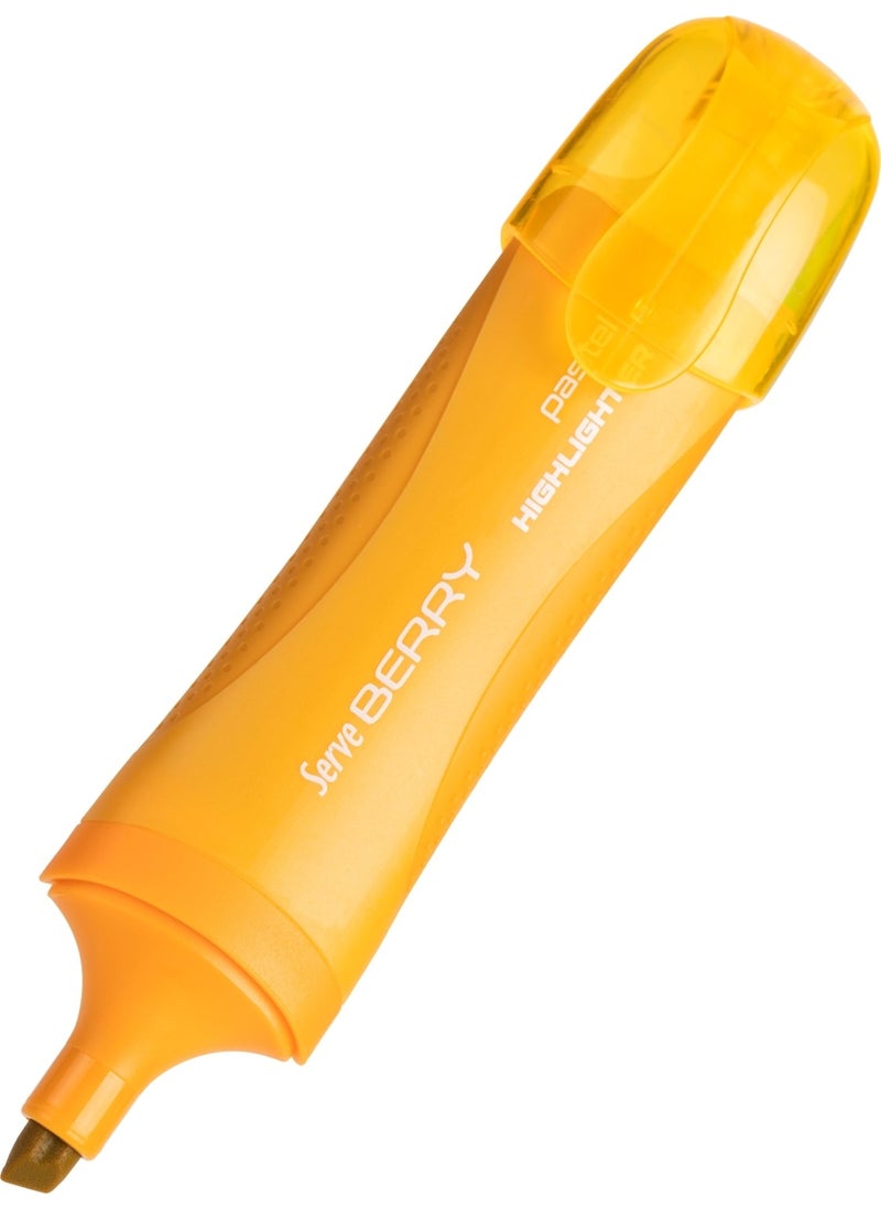 Serve Berry Highlighter Pastel Yellow  - Image 2