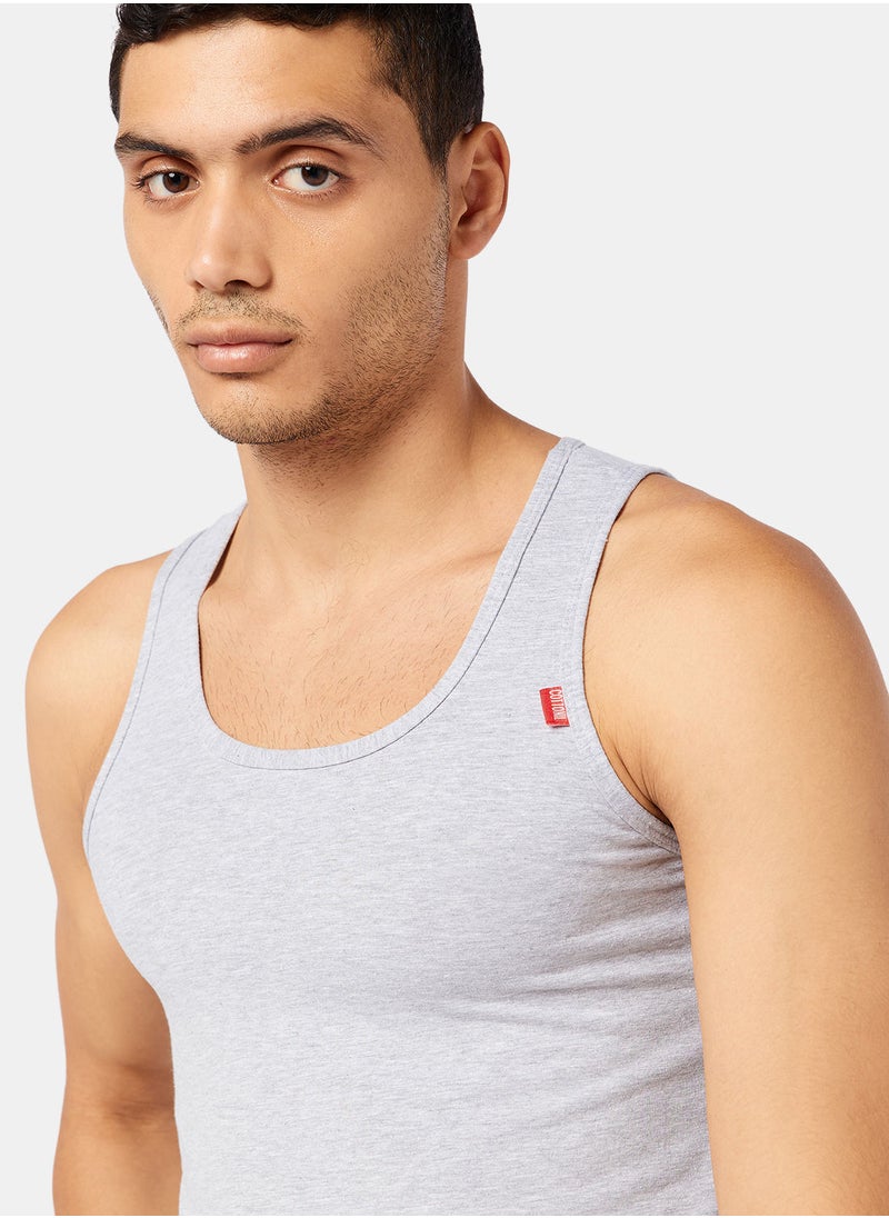 COTTONIL Basic Cotton Undershirt  - Image 3
