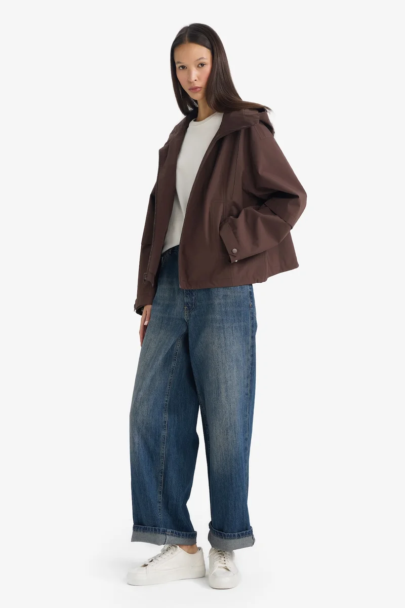 Defacto  Regular Fit Waterproof Raincoat for Women | Best Price UAE