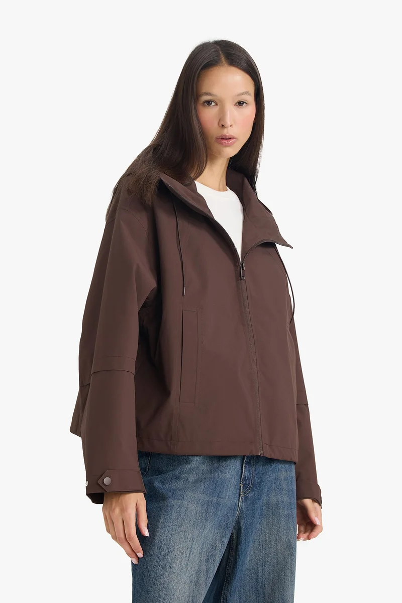 Defacto  Regular Fit Waterproof Raincoat for Women | Best Price UAE