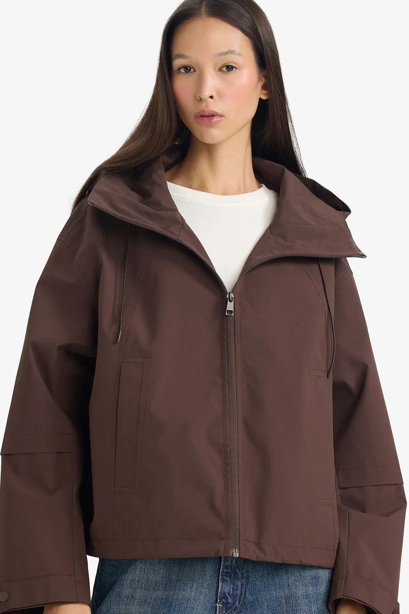 Regular Fit Waterproof Raincoat