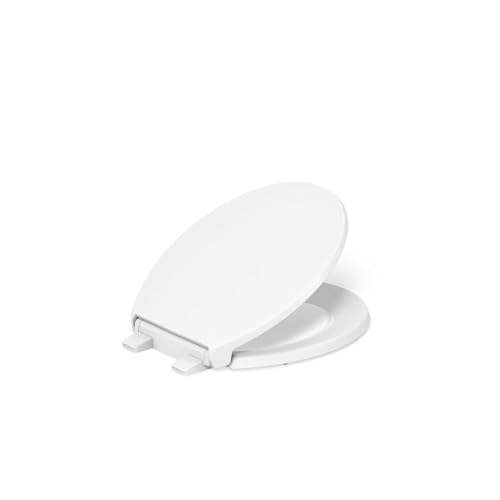 Kohler Border Round ClosedFront Toilet Seat with Soft Close and Quick Release - Image 1