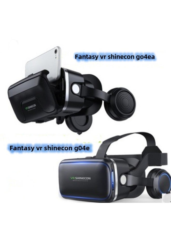VRSHINECON VR Glasses Thousand Magic 6 Generation G04E/A Headset Version Mobile Phone 3D Virtual Reality Helmet Panorama-Color:G02ED+052  - Image 3