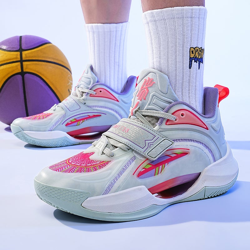 Shuihua 4Th Generation Basketball Shoes Men'S Style Student Kidsren'S Boys 5 Practical Sneakers With Friction And Sound - Image 1
