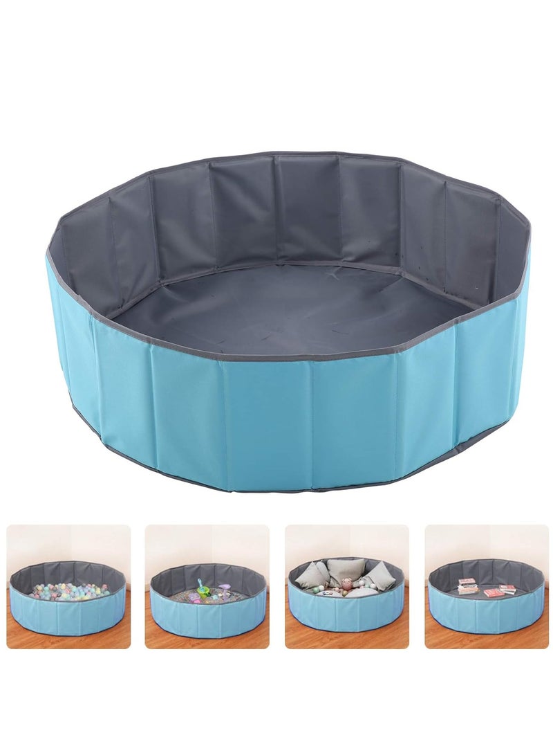 Savi Large Foldable Kids/Baby Portable Ball Pit - 80x80cm with 200 BPA-Free Soft Plastic Balls for Toddler Boys and Girls - Image 2