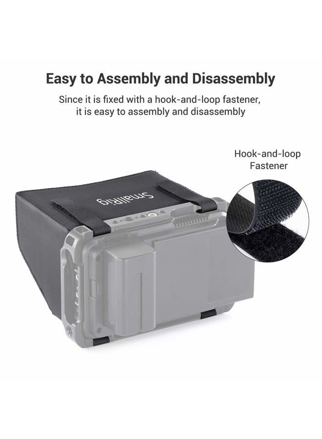 SmallRig Sun Hood for Atomos Shinobi 5" / Ninja Series Cage VH2269 - Image 4