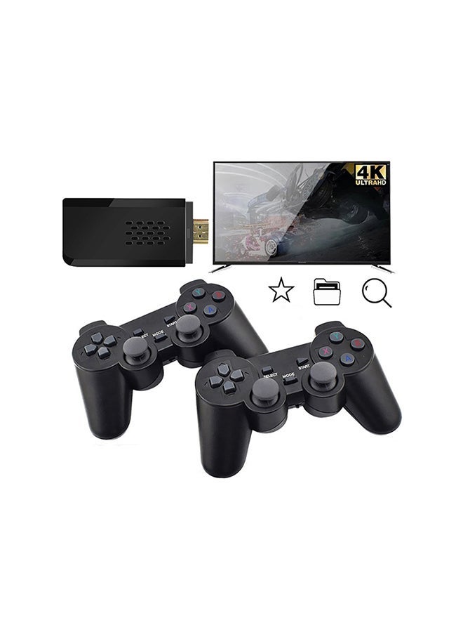 NIBEMINENT Y3 Slim HD TV Game Console With 32G Card 3000 Games 2 Controllers 1 Stick - Image 2