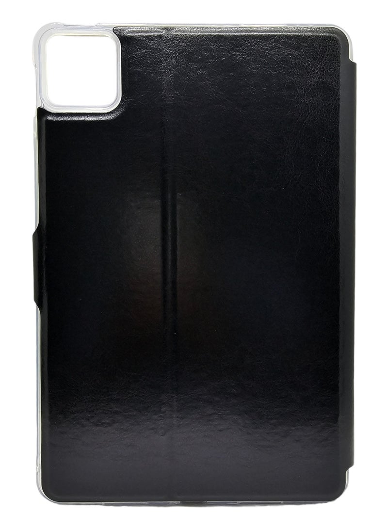 إيه إم إس غطاء حماية قلاب مزود بمسند لجهاز شاومي ريدمي باد 6 وباد 6 برو مقاس 11 بوصة - أسود - Image 2