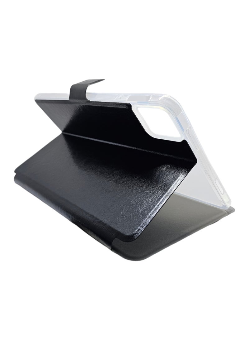 إيه إم إس غطاء حماية قلاب مزود بمسند لجهاز شاومي ريدمي باد 6 وباد 6 برو مقاس 11 بوصة - أسود - Image 3