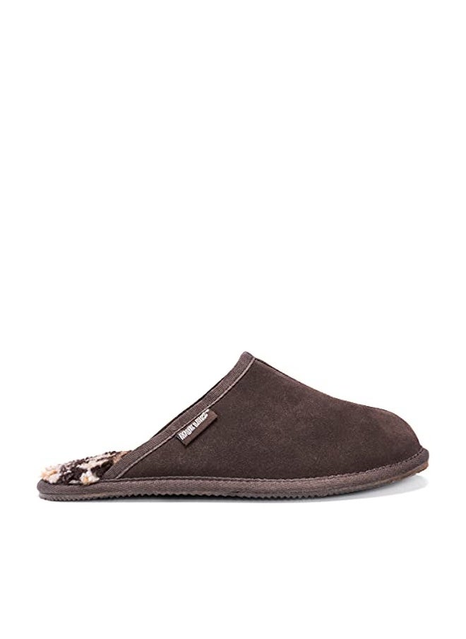 MUK LUKS mens Dave Slipper, Chocolate, 11 US - Image 1