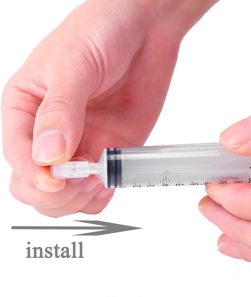 موب مضخة توزيع العطور بحجم 10 مل من ، محول حقنة استخراج العطور البلاستيكي للسفر، زجاجة رذاذ عطر قابلة لإعادة التعبئة (5 عبوات) - Image 3