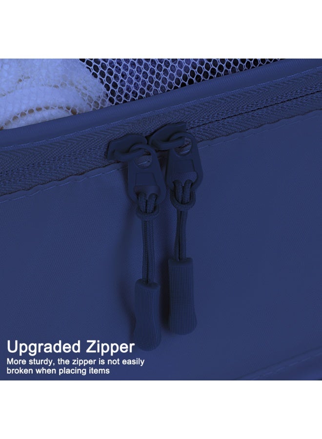 Magic Park Packing Cubes for Suitcase 8Pcs Light Blue Packing Cubes for Storage Luggage Packing Organizer Travel Packing Cubes Set Clothes Shoes Storage for Travel Essential - Image 3