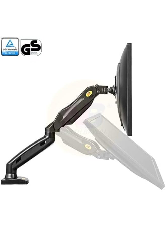 NB 17-30" Gas Strut Monitor Arm Desk Mount for Desktop/LED TV, Full Motion Swivel & Tilt, Model F80 - Image 2