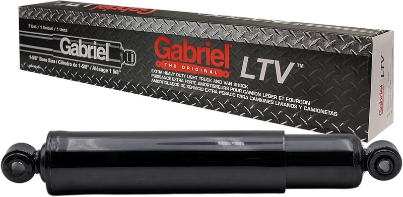 Gabriel 58809 LTV Severe Duty Front Shock Absorbers for 99-04 Ford F-250 Super Duty 4WD; 99-04 Ford F-350 Super Duty 4WD; 99-04 Ford F-450 Super Duty; 99-04 Ford F-550 Super Duty (1 Pack) - Image 1