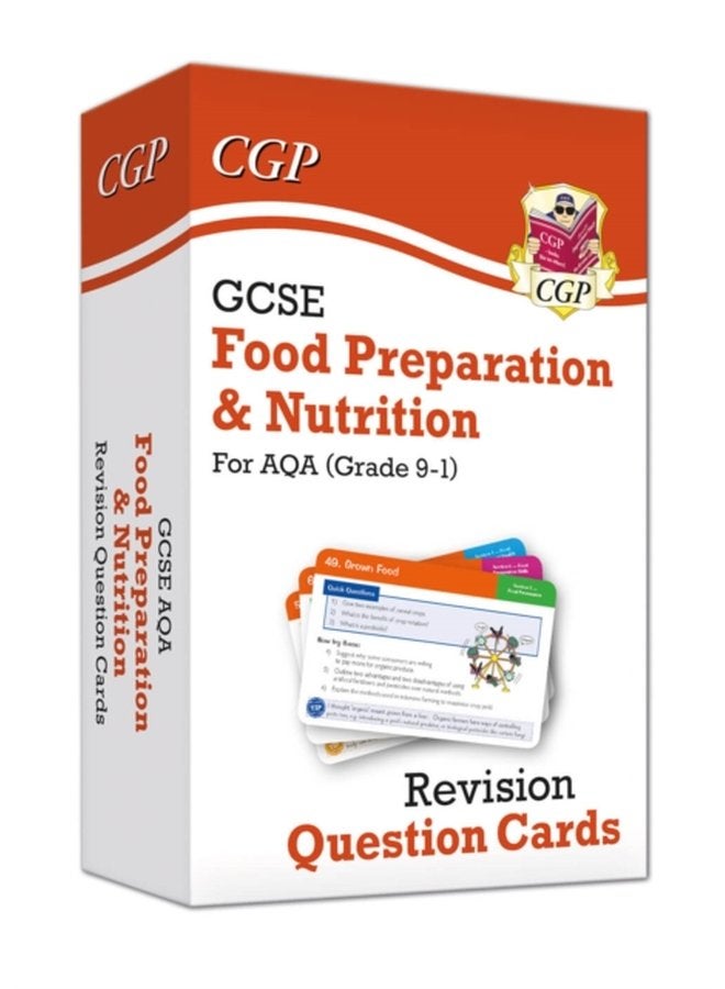 GCSE Food Preparation Nutrition AQA Revision Question Cards - Hardback