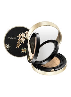 CATKIN Cushion Foundation with Pressed Powder Waterproof Full Coverage Foundation Lightweight Pressed Setting Powder SUMMER PALACE Collection  - Image 1