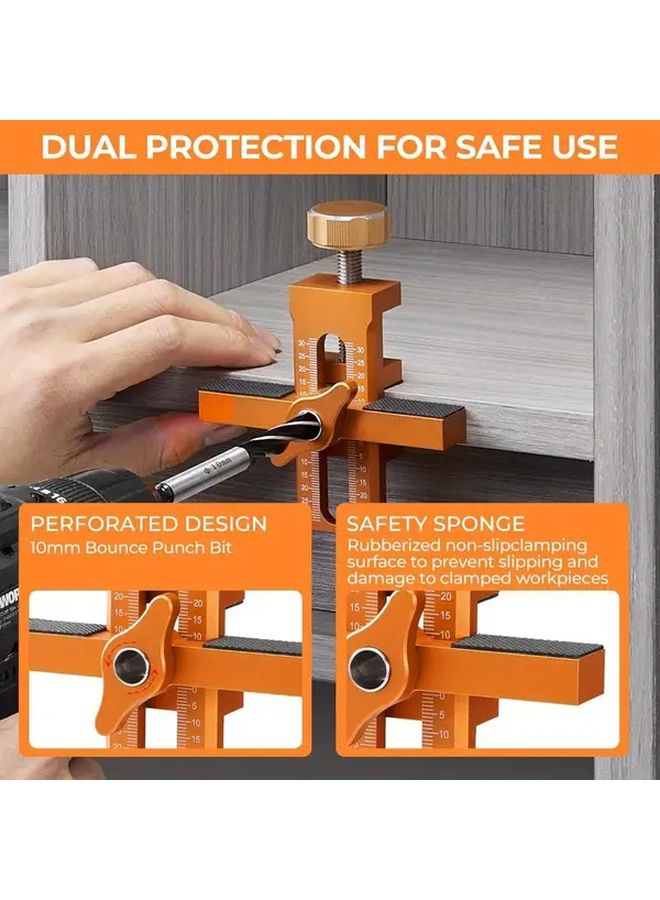 مُوازِن باب خزانة سبائك الألمنيوم القابل للضبط - Image 5