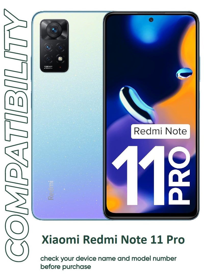 ACLIX 4 Pieces Antistatic ESD Dustproof Premium Quality High Definition Tempered Glass Screen Protector Designed For Xiaomi Redmi Note 11 Pro - Image 3