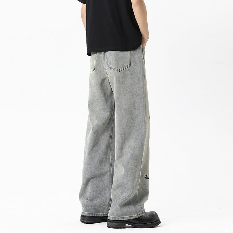 Unisex Casual Daily Denim Jeans - Image 5