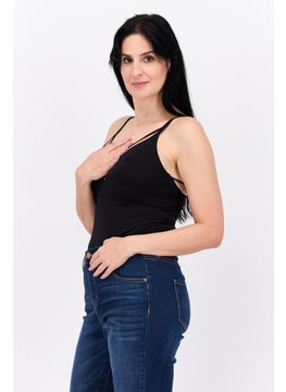 Women Solid Sleeveless Bodysuit, Black - pzsku/Z4CEEDAB6FC677DE9E18BZ/45/_/1727187742/67e771a4-68dc-4407-853c-4ec3596a1187