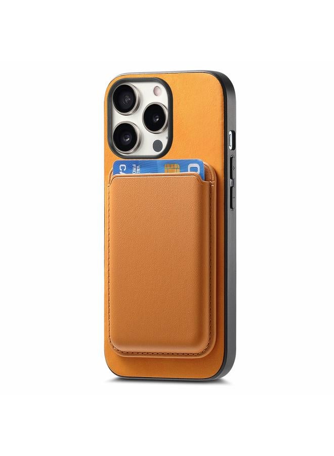 اس-توب جراب لهاتف iPhone 16 Pro Retro Magsafe Card Bag غطاء خلفي من البولي يوريثان جراب هاتف - Image 2