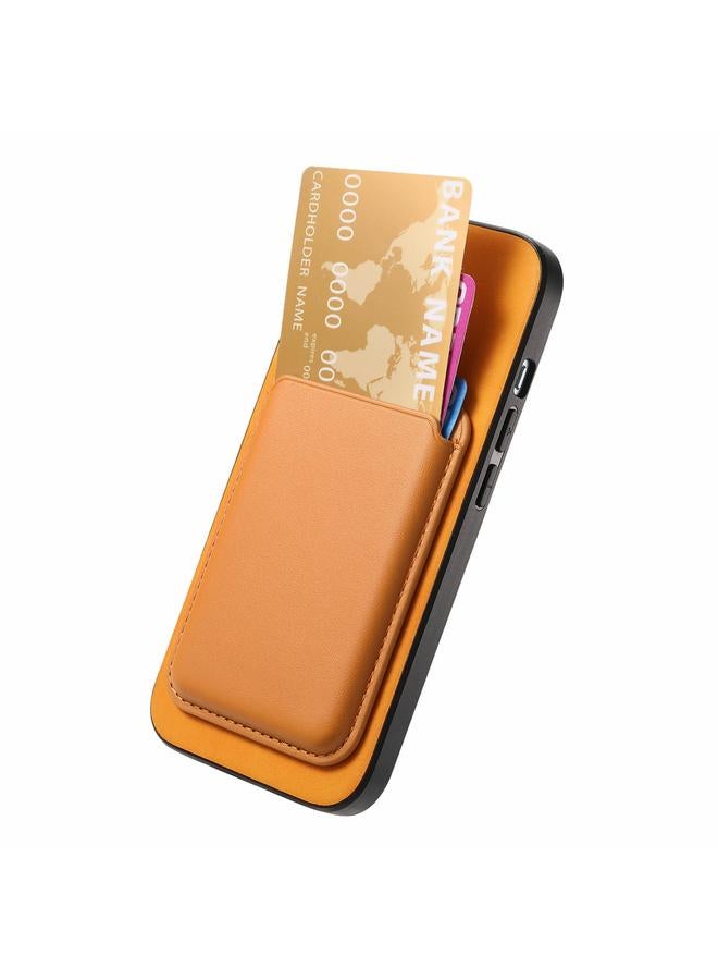 اس-توب جراب لهاتف iPhone 16 Pro Retro Magsafe Card Bag غطاء خلفي من البولي يوريثان جراب هاتف - Image 3