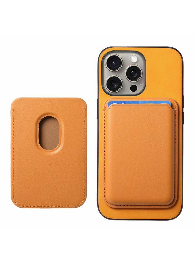 اس-توب جراب لهاتف iPhone 16 Pro Retro Magsafe Card Bag غطاء خلفي من البولي يوريثان جراب هاتف - Image 5