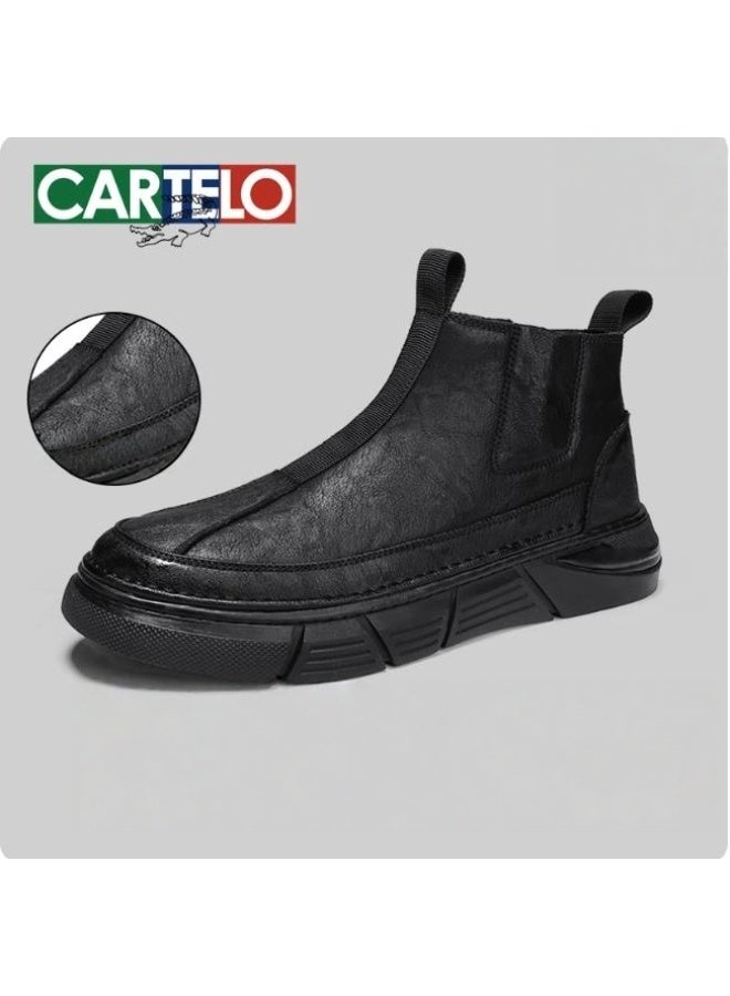 CARTELO New British Style Martin Boots for Men - Image 1