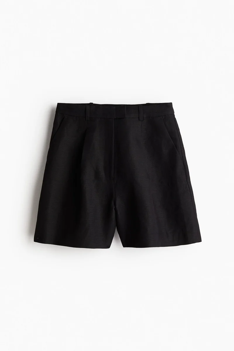 اتش اند ام Tiered High Waist Shorts