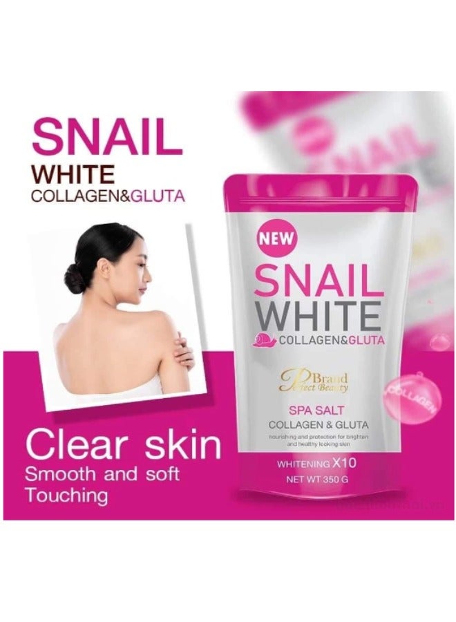 برفكت بيرفكت بيوتي الحلزون الأبيض والكولاجين والجلوتا 350 جرام - Image 1