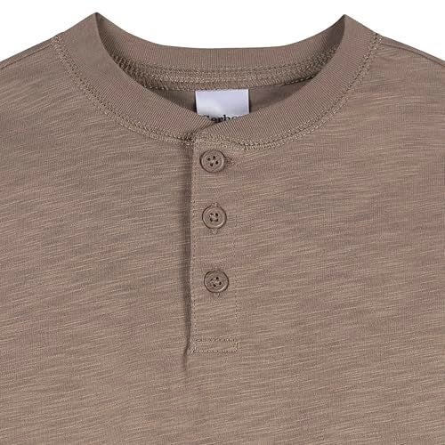 Gerber Toddler Boys 3Pack Long Sleeve Shirts Green Blue Oatmeal 18 Months - Image 3
