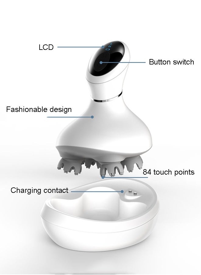 KLNAMAEAAN Electric Head Massager Wireless Scalp Massage Prevent Hair Loss Body Vibration Massage Machine  - Image 3
