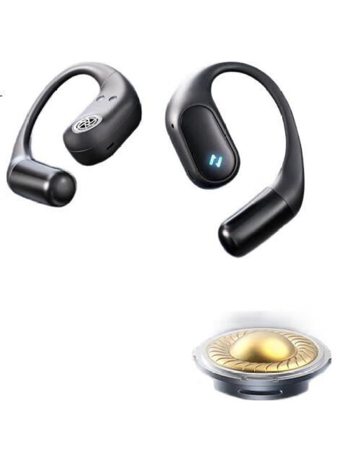 Havit Bluetooth Earhook Open-Fit Wireless Sports Gaming Earphones For Apple, Huawei, Xiaomi, Oppo Phones - Open Air (Beige) - Image 3