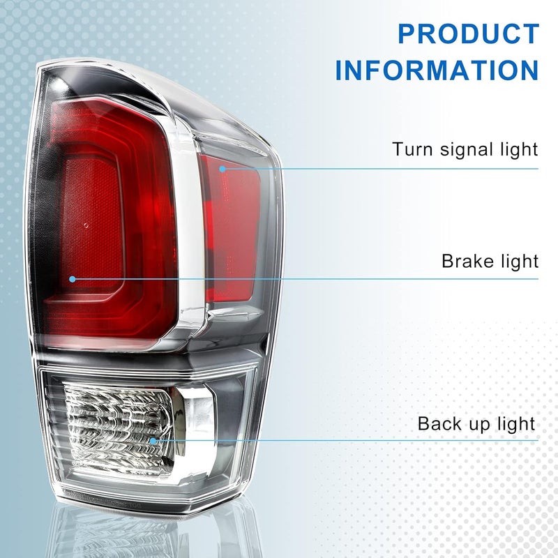 CNYGO Rear Tail Light for 2020-2021 Toyota Tacoma - Image 3