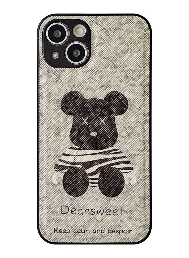 Loquat Back Cover Printed Leather Protective Mobile Phone Case for iPhone