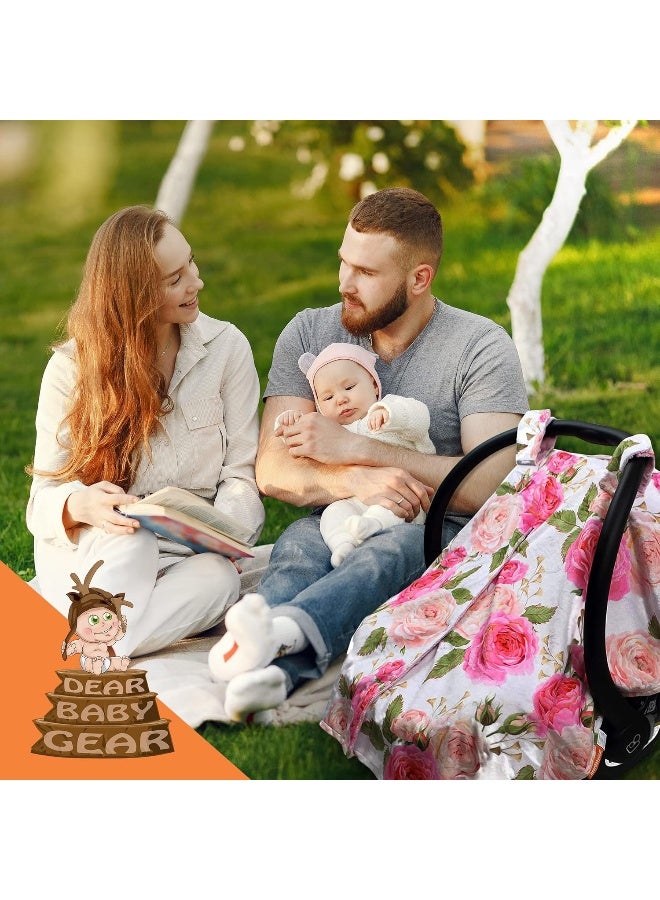 Dear Baby Gear Deluxe Car Seat Canopy - Image 2