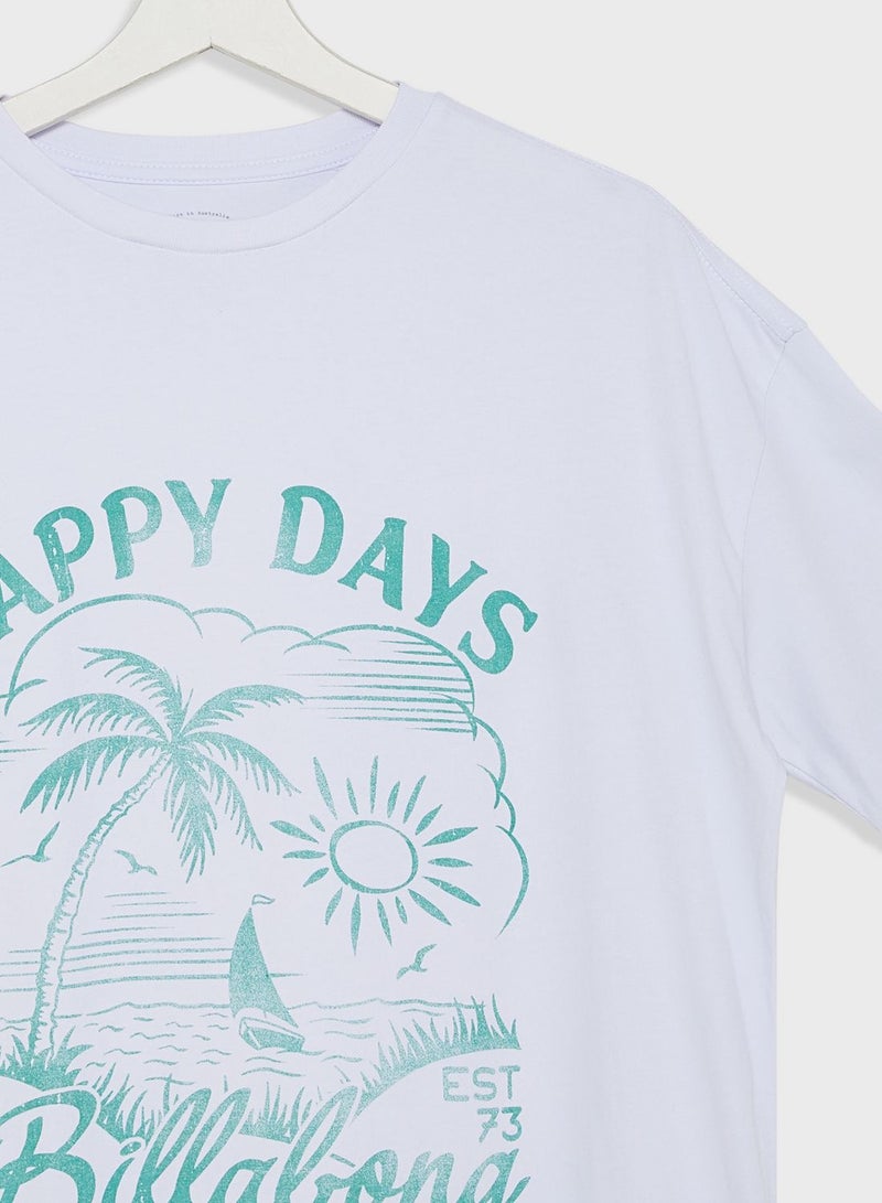 بيلابونج تيشيرت أطفال أندر ذا بالم - Image 3