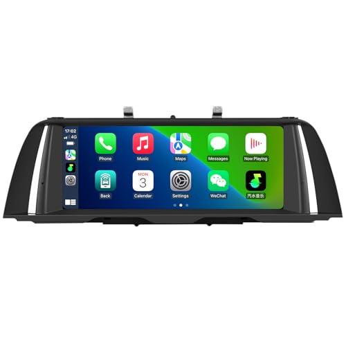 GTRUI 10.25-Inch Car Stereo for BMW 5 Series F10 F11 (2011-2012) CIC System, Wireless CarPlay Android Auto Bluetooth Touch Screen GPS Naviagation Upgrade Factory Radio (CIC-10.25"-Linux) - Image 1