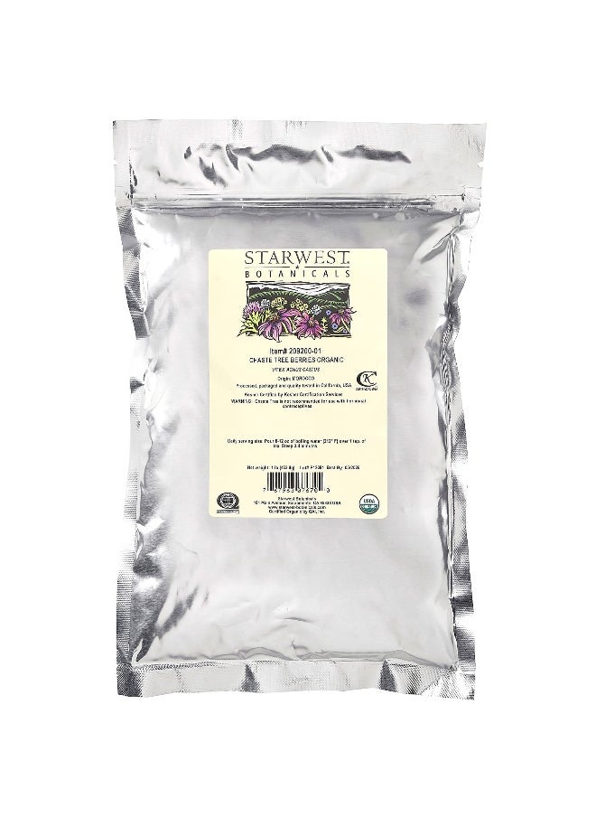 Starwest Botanicals Starwest Botanicals, Organic Chaste Tree Berries, 1 lb (453.6 g)  - Image 2