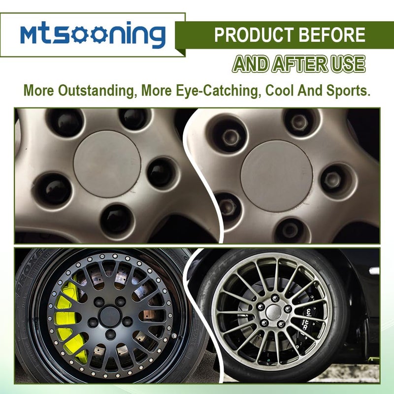 Mtsooning 21 Pcs Car Wheel Nut Caps, 21mm Universal Nut Lug Covers, Auto Hub Bolt Head Protector with Remover Clip, Black Universal Waterproof Dustproof Tire Screw Caps - Image 3