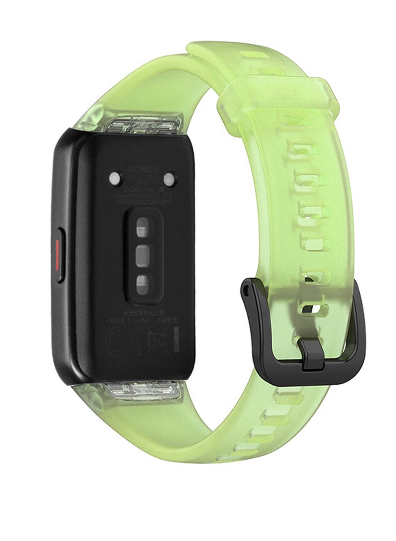 إكس ليفيل سيليكون كريستال استبدال سوار متوافق مع هونور باند 6 - Image 5
