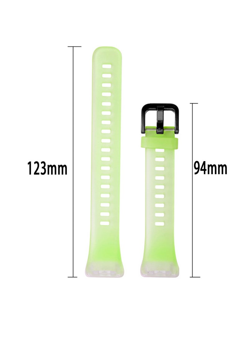 إكس ليفيل سيليكون كريستال استبدال سوار متوافق مع هونور باند 6 - Image 3