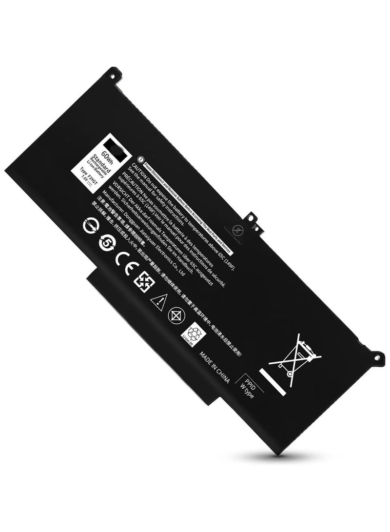 F3YGT Battery [7.6V / 60WH] Compatible Dell Latitude 14 7000 7480 7490, 13 7000 7380 7390 E7480 E7280 E7390, 12 7000 7280 7290 Series, Fits DMD 3WC DM6 Toilet 2X39G KG7VF 451-BBYE 453-BBCF - Image 1