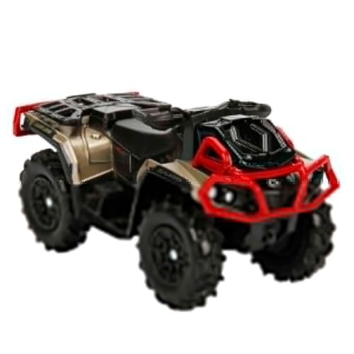 NewRay New Ray Can-Am Outlander XMR 1000R ATV Black and Gold Diecast Model - Image 4