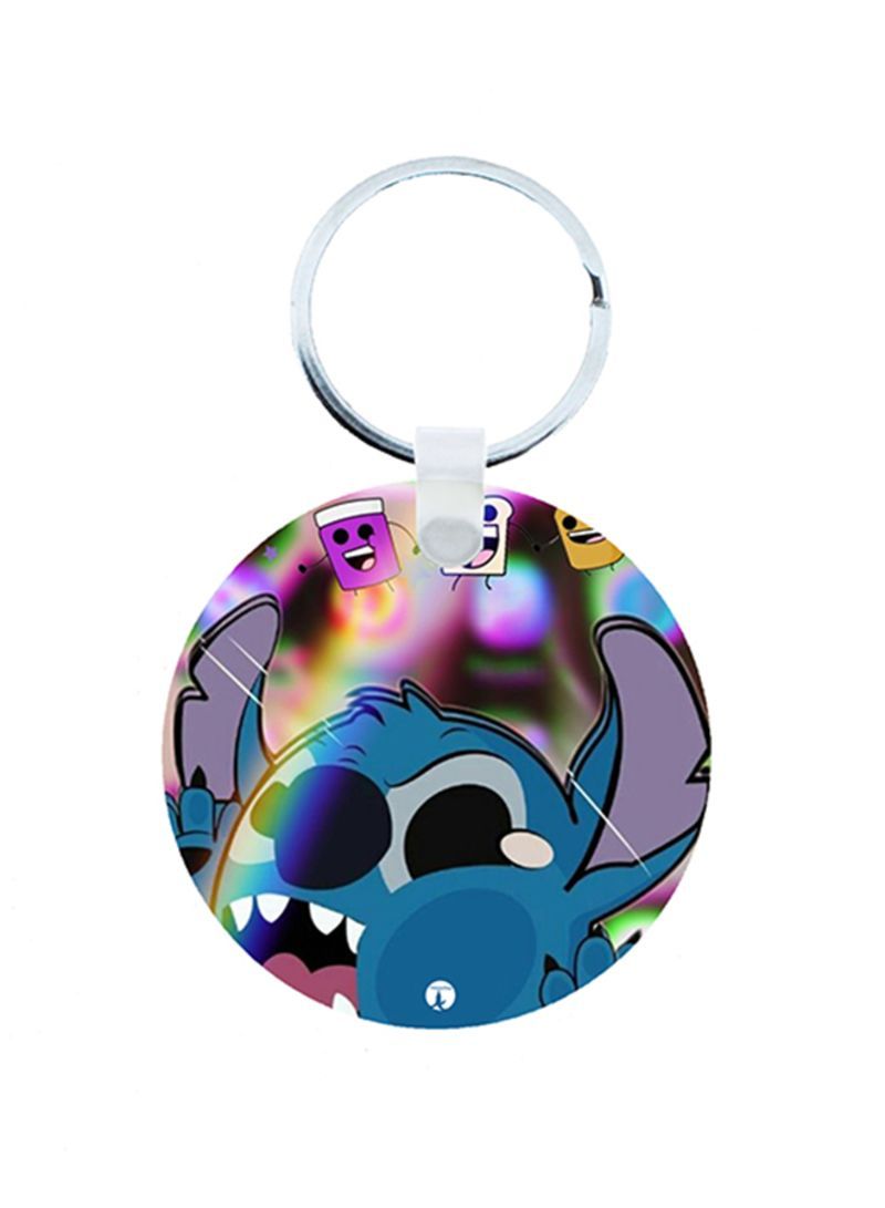 RKN Stitch Wooden Keychain