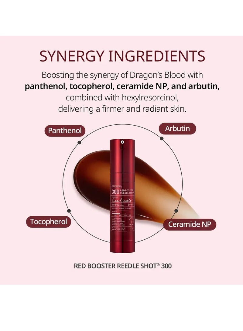 VT COSMETICS Red Booster Reedle Shot 300-50ml - Image 4
