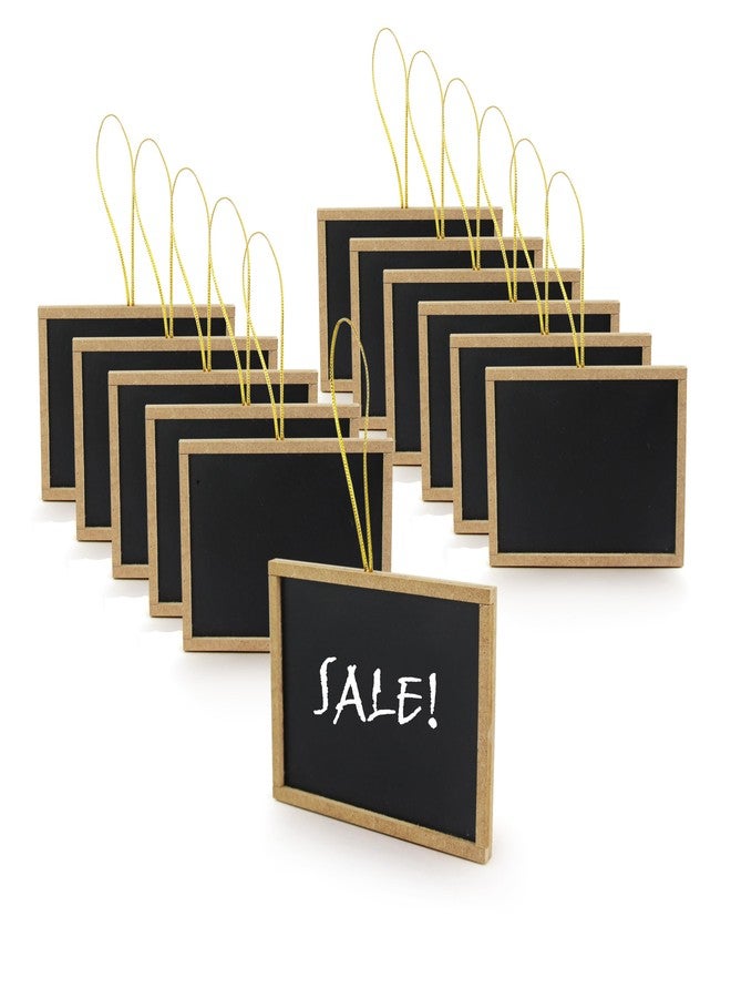 نيو ستار فود سيرفيس سبورة طباشيرية سوداء مستطيلة صغيرة من نيو ستار فود سيرفيس، رقم الموديل 27914، مقاس 3 بوصات × 4 بوصات، مجموعة من 12 قطعة - Image 1