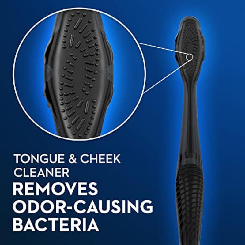 Oral-B Charcoal Toothbrush, Soft, 4 Count - Image 4